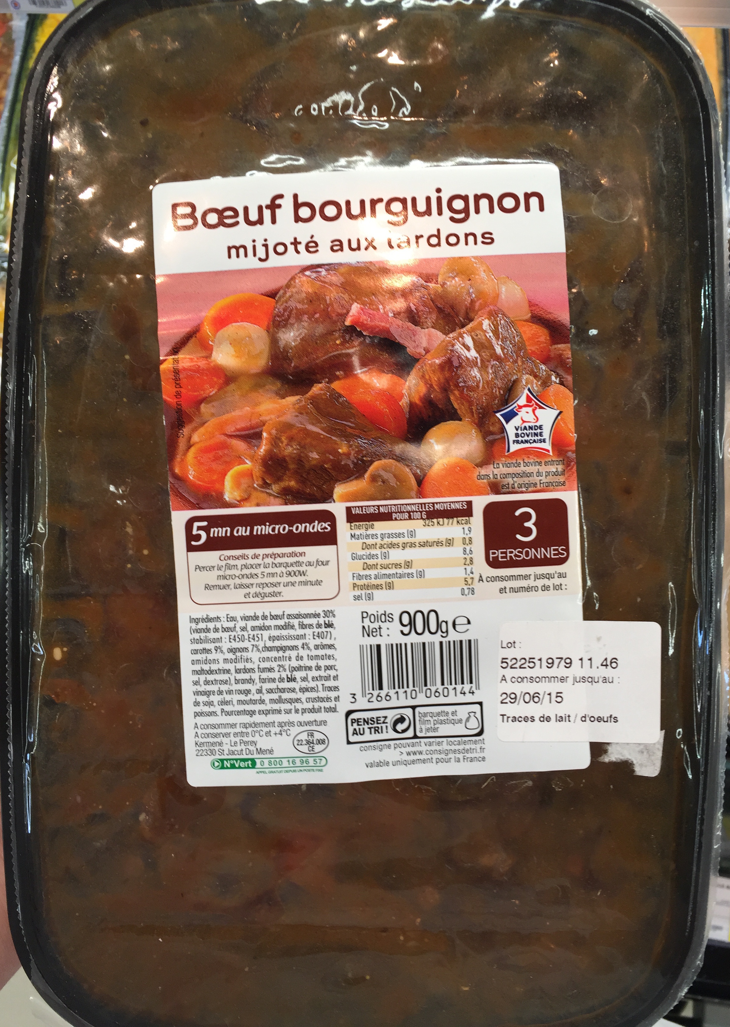 Bœuf Bourguignon au Four Un Classique Français Revisité