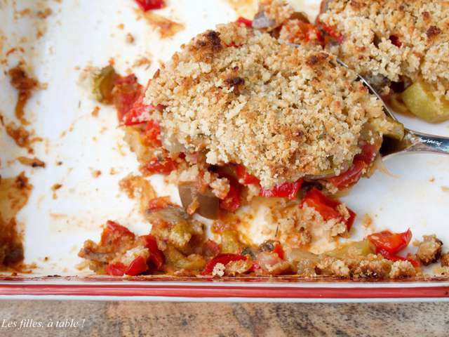 Crumble et Ratatouille  Un Duo Gourmand