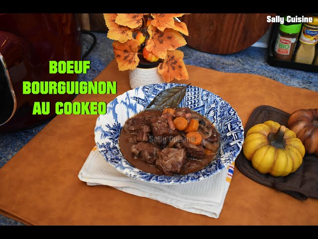 Le Boeuf Bourguignon Parfait avec Votre Cookeo